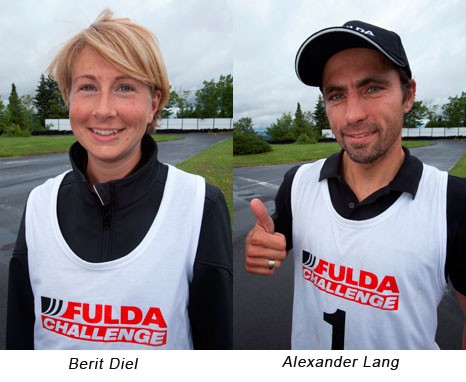 Berit Diel und Alexander Lang haben sich für die Fulda Challenge qualifiziert