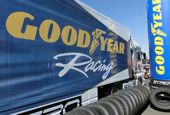 Goodyear Race Truck